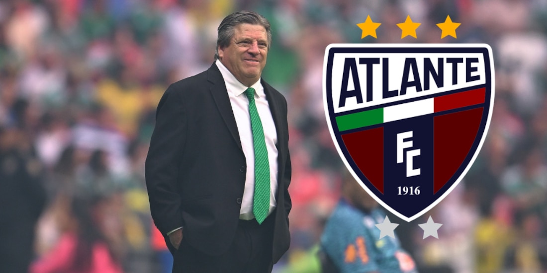 Miguel Herrera es el nuevo entrenador del Atlante.