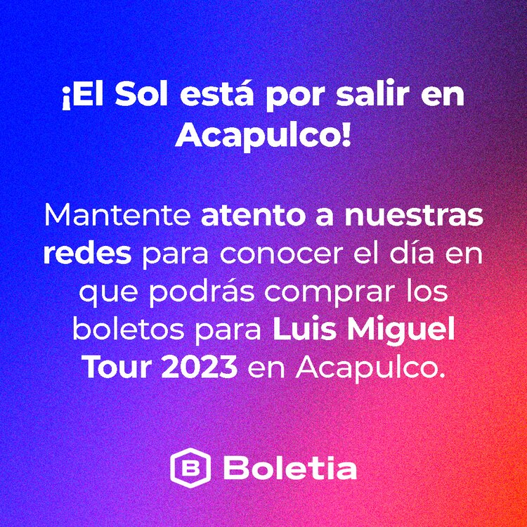 El anuncio de Boletia