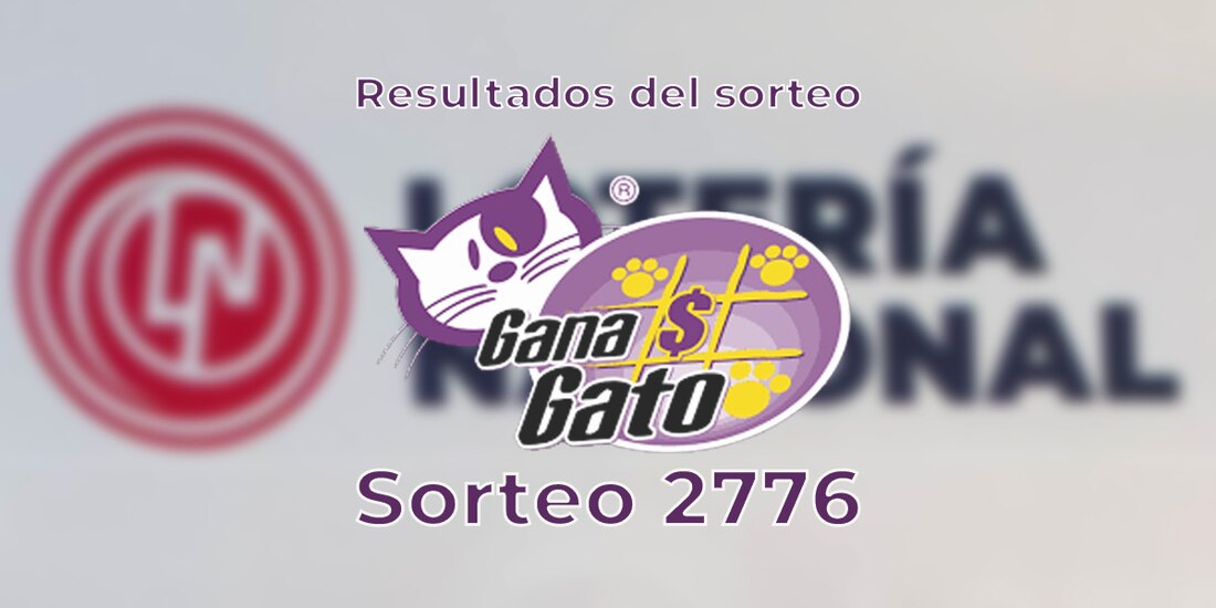 Resultados del sorteo Gana Gato del 16 de noviembre del 2024, en su evento 2776.