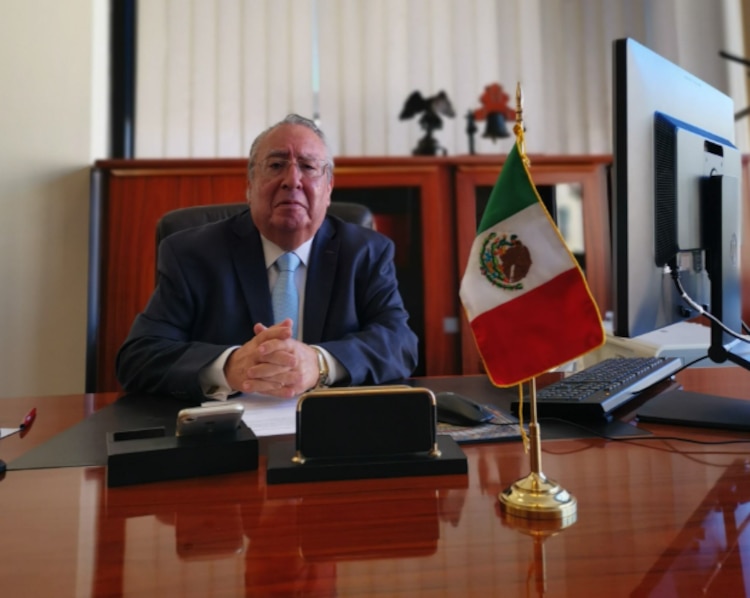 Alberto Barranco, embajador de México en el Vaticano, en imagen de archivo.