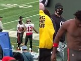 Antonio Brown abandonó el partido de los Buccaneers vs Jets