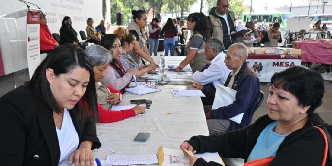 Registro para la Pensión Bienestar en CDMX.