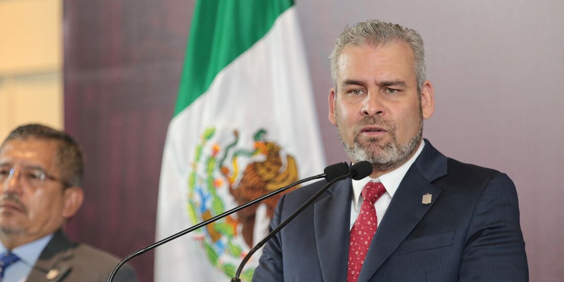 Alfredo Ramírez Bedolla, gobernador de Michoacán.