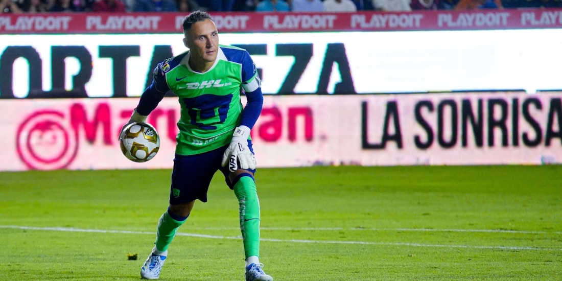 Keylor Navas en la semifinal de ida del Clausura 2026 de la Liga MX
