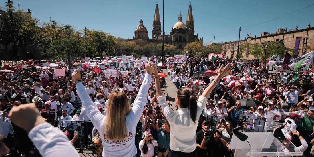 ’’Este 2 de junio vamos a ganar todo en Jalisco’’, aseguró.