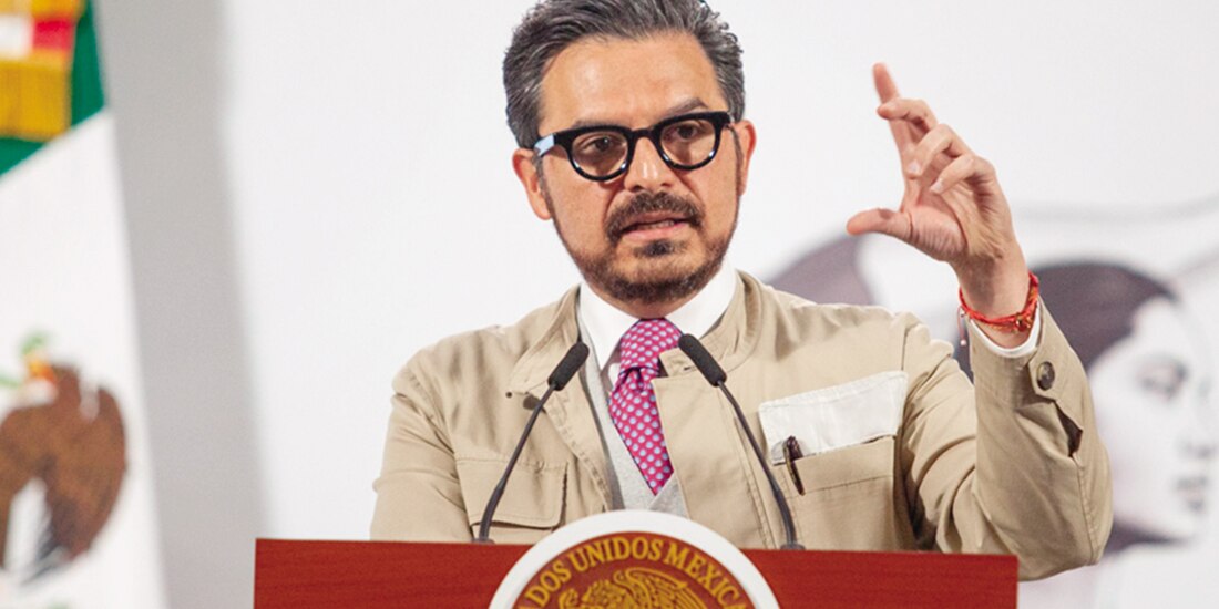 Zoé Robledo, director general, el 23 de septiembre.