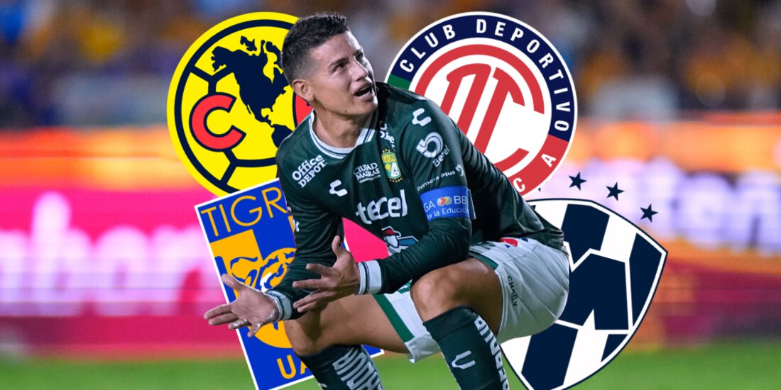 James Rodríguez pondría punto final a su historia en León.