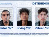 Los detenidos por las autoridades