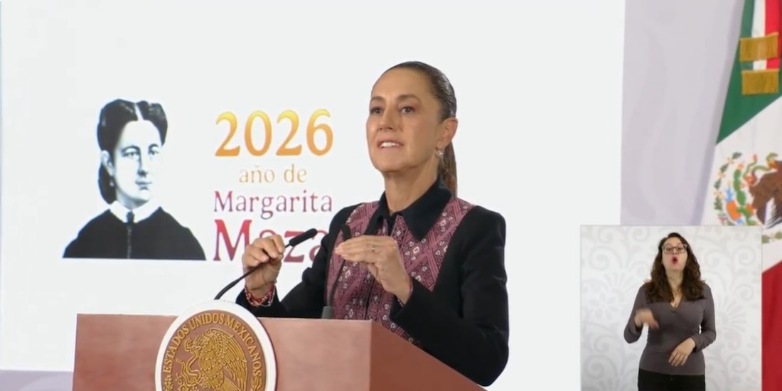 Conferencia de la Presidenta Claudia Sheinbaum Pardo.
