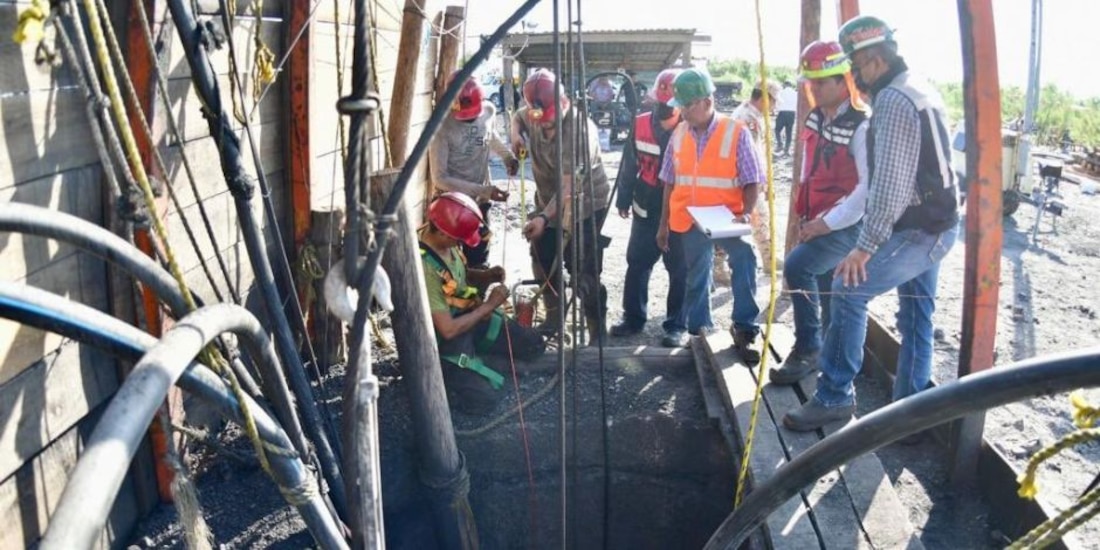 Pozo minero en Sabinas, Coahuila.