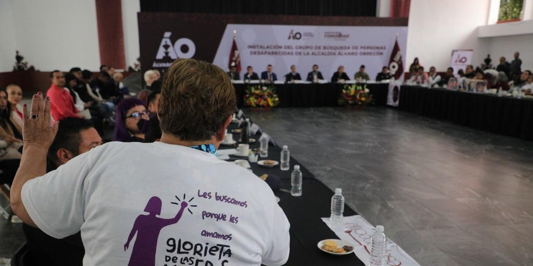 Sesión en la Álvaro Obregón.