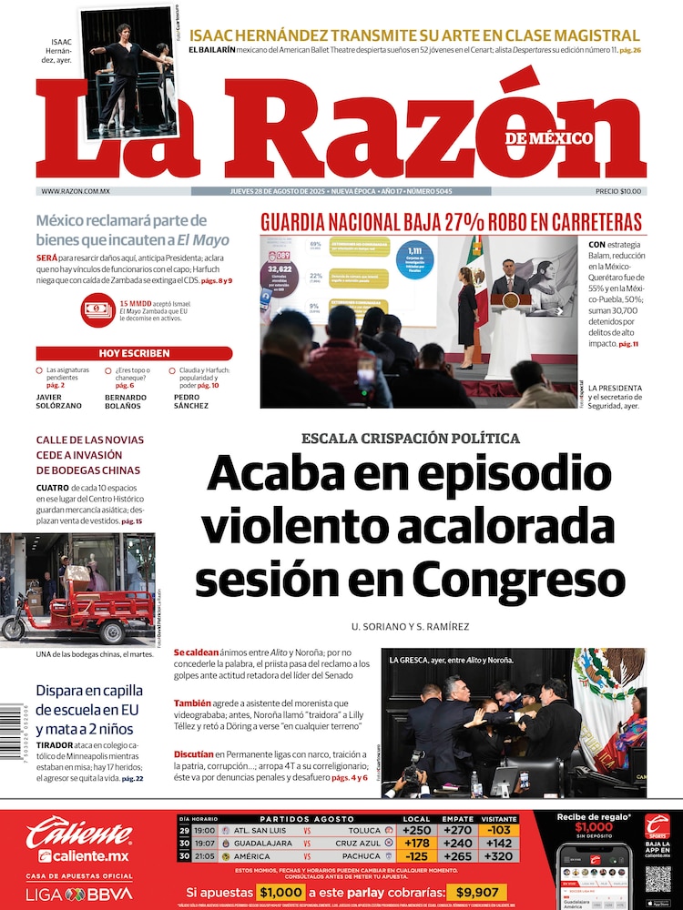 La Razón 28 Agosto 2025