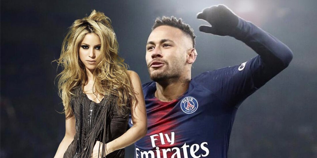 Neymar sorprendió en sus redes sociales con su imitación a la cantante colombiana.