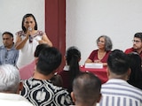 La consejera nacional de Morena, Beatriz Mojica Morga.