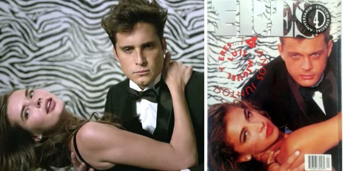 En "Luis Miguel, la serie" recrearon la portada de la revista "Eres"