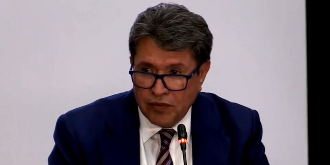 Ricardo Monreal, coordinador de Morena en el senado.