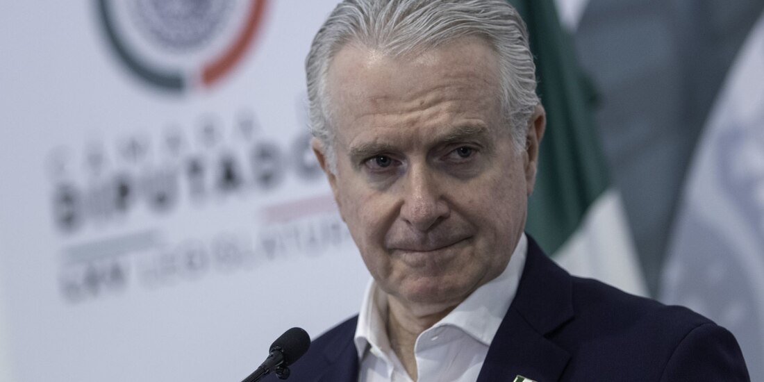 Santiago Creel, aspirante presidencial por el Frente Amplio por México, en fotografía de archivo.