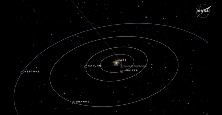 Cometa interestelar 3I Atlas