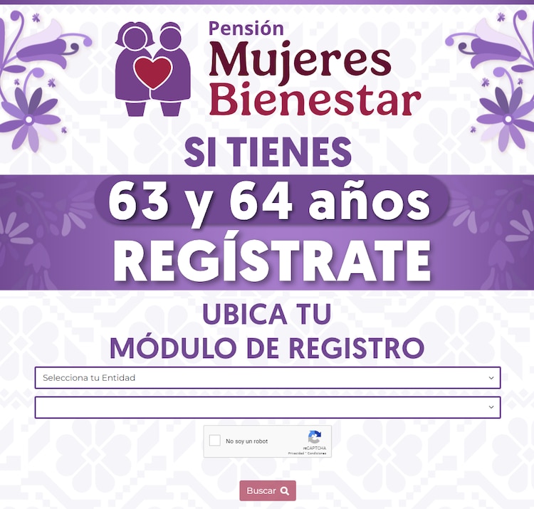 Así puedes ubicar tu módulo de registro más cercano.