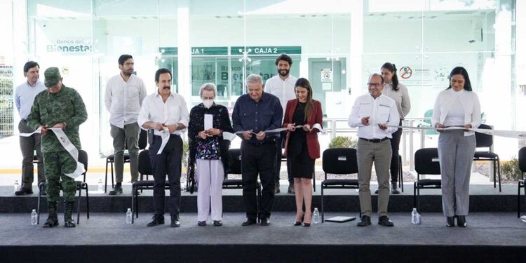 AMLO ratificó su compromiso de que en marzo se sumen otras 100 sucursales más.