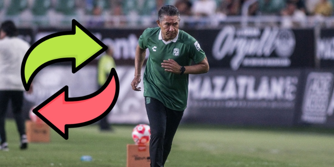 Ignacio Ambriz anunció su salida del León en conferencia de prensa.