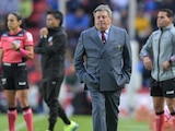 Miguel Herrera durante el partido ante Querétaro.