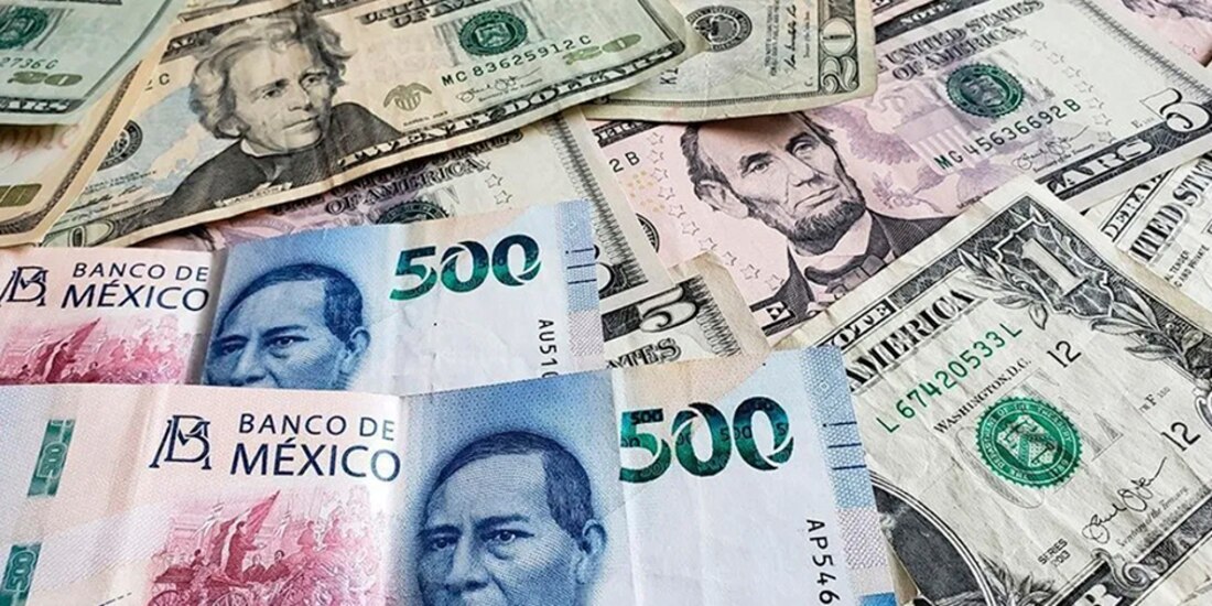 La moneda mexicana pierde 0.07%, al venderse hoy en 20.1705 pesos por dólar.