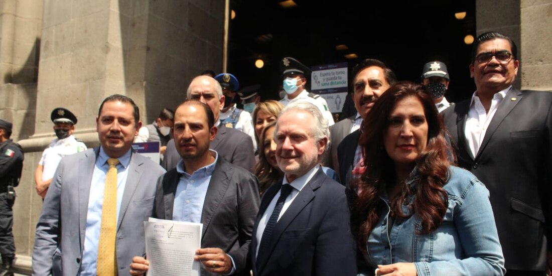 Va por México presenta acción de inconstitucionalidad por publicidad en revocación de mandato