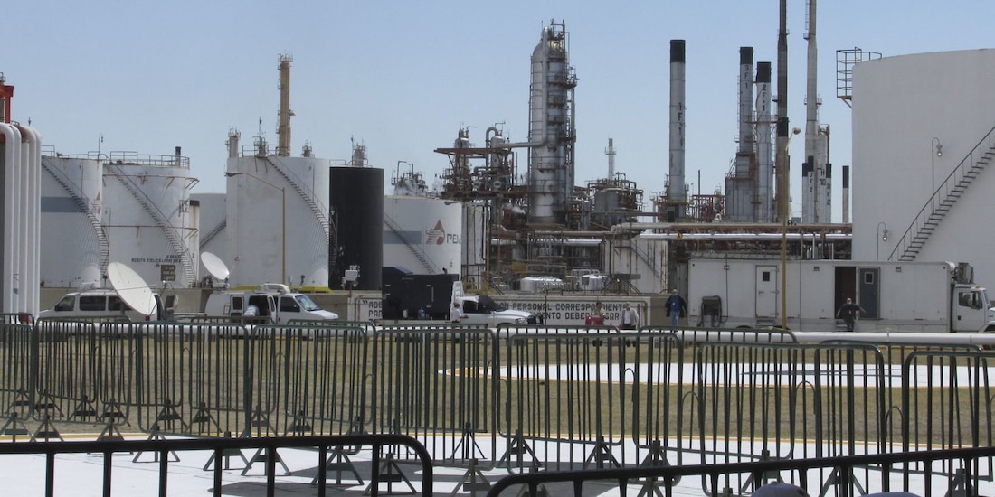 Instalaciones de la refinería Antonio M. Amor.
