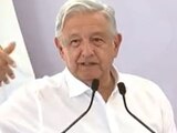 AMLO durante el Plan de Salud IMSS Bienestar, desde Huamantla, Tlaxcala.