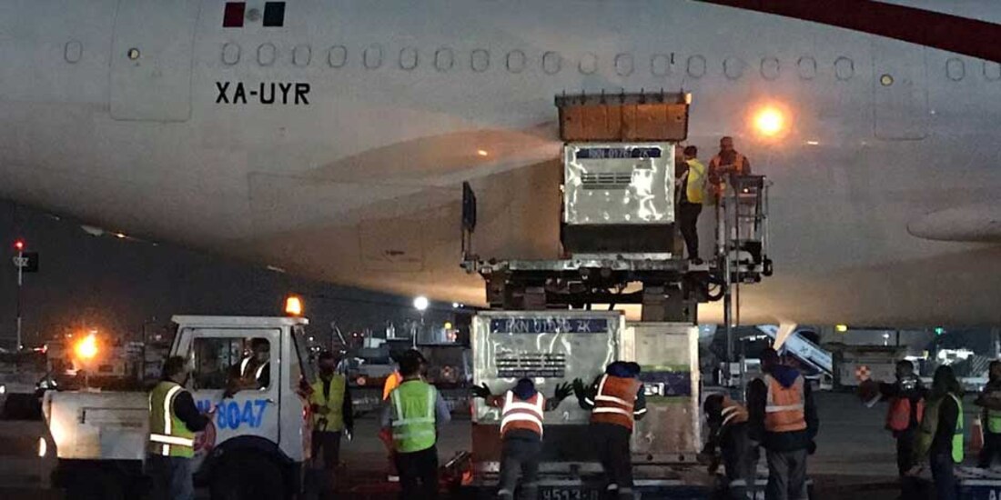 Arriban a México más de 2 millones de dosis de AstraZeneca