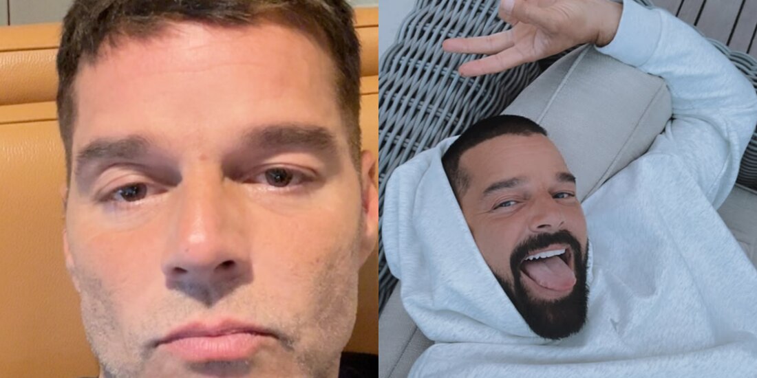 Ricky Martin reaparece rejuvenecido.