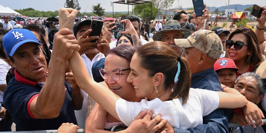 La Presidenta de México Claudia Sheinbaum