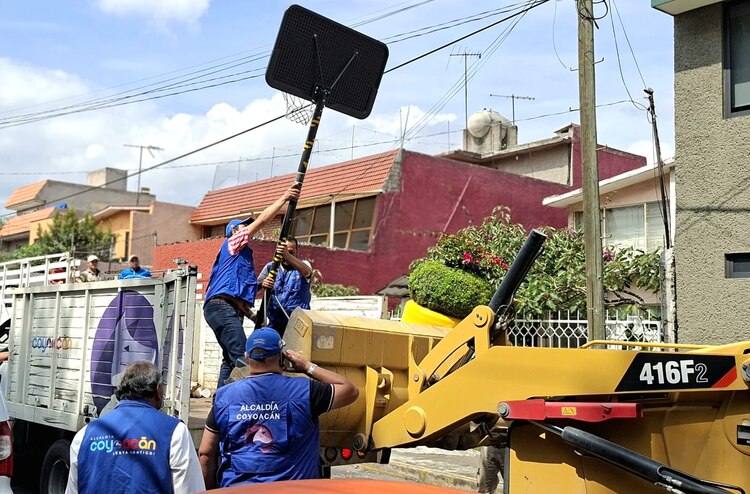 En la alcaldía Coyoacán, se intensifican los operativos para la recuperación de espacios públicos.