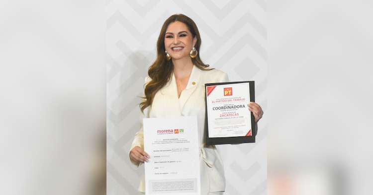 Geovanna Bañuelos aspiraba a ser la coordinadora en defensa de la transformación en Zacatecas.