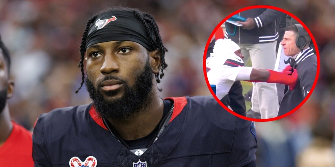 Kris Boyd, de los Texans, agrede a su entrenador de equipos especiales