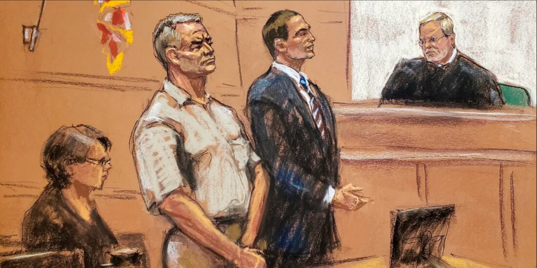 El exsecretario de Seguridad Pública de México, Genaro García Luna enfrenta un juicio en EU.