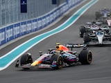 El Red Bull de Checo Pérez durante el Gran Premio de Miami de F1.