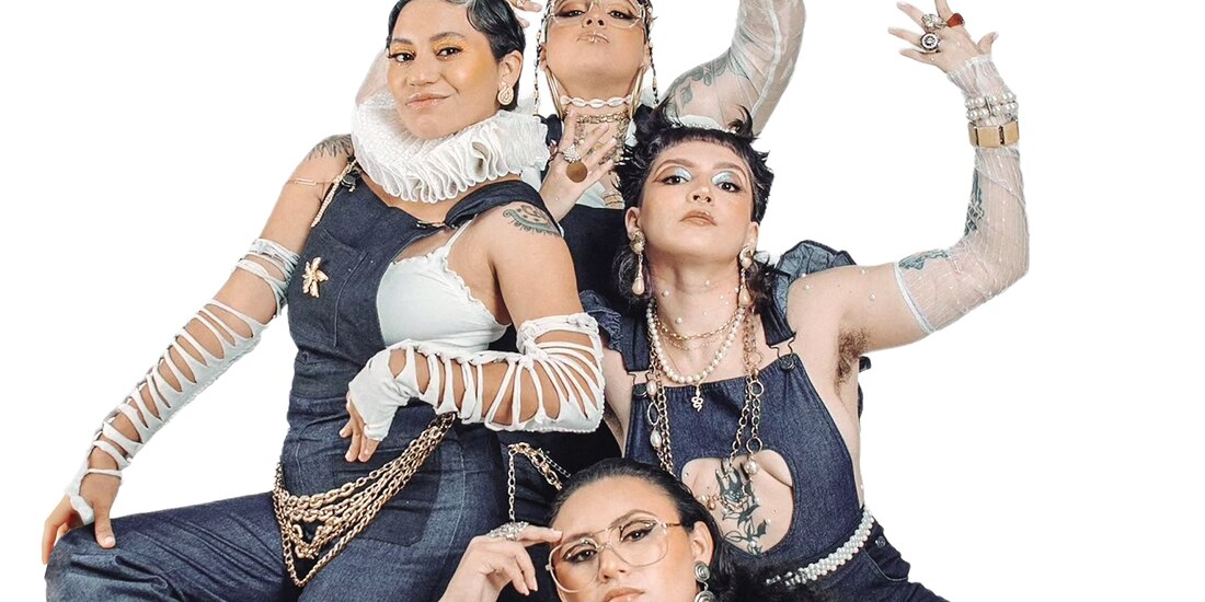 Las hijas del rap, en una foto promocional