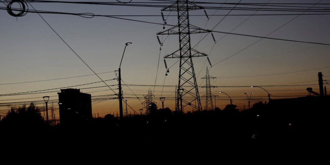 Apagón masivo afecta gran parte de Chile, este martes 25 de febrero.