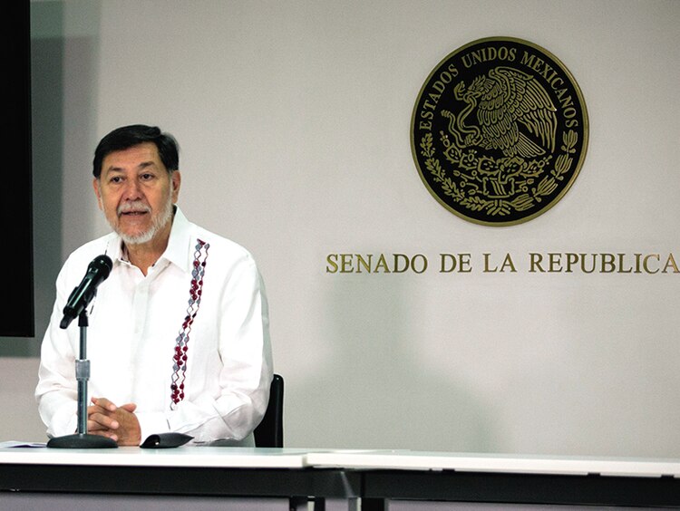 El presidente de la Cámara alta, en foto de archivo