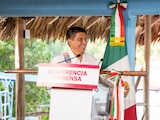 Salomón Jara Cruz encabeza los actos conmemorativos del Día del Pueblo Negro Afromexicano en Chacahua Isla, Oaxaca.