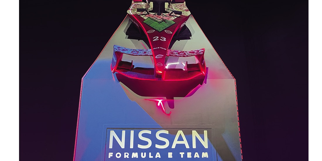 Nissan rinde homenaje a la cultura mexicana con diseño wixárika en el Mexico City E-Prix
