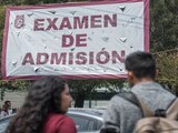 Jóvenes que aspiran a ingresar al Instituto Politécnico Nacional.
