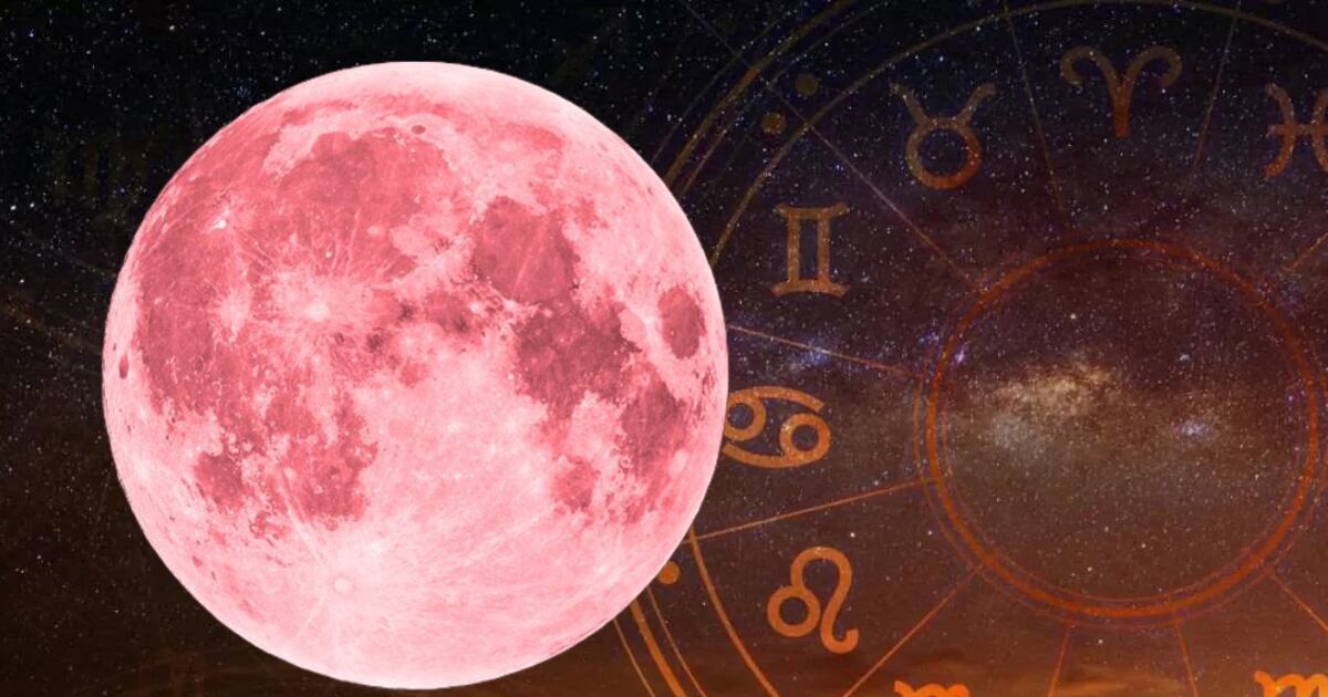 ¿Cómo aprovechar la luna rosa de hoy? El fenómeno astrológico te ...