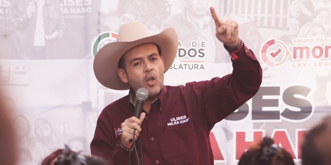 El diputado federal, Ulises Mejía Haro