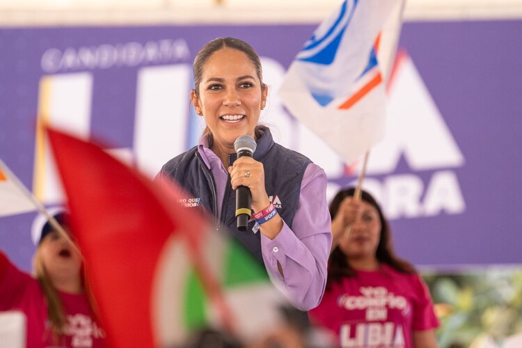 La candidata refrendó su compromiso con las mujeres de la entidad.