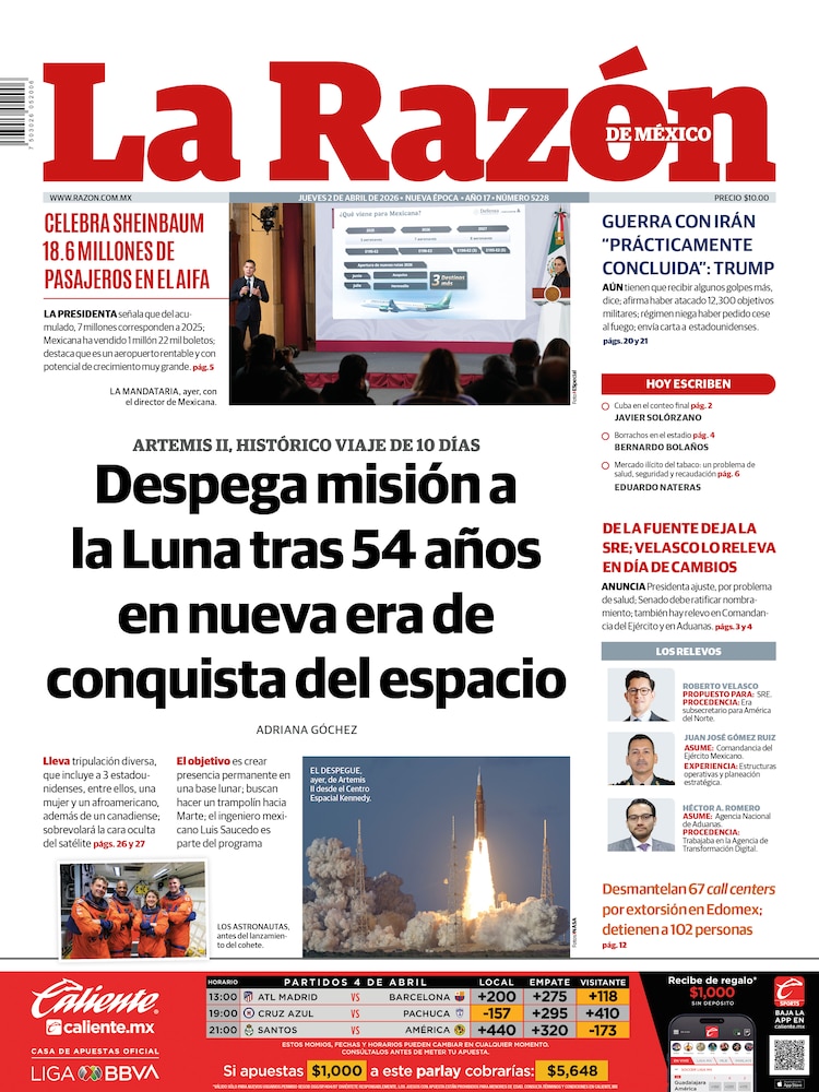 La Razón 02 Abril 2026