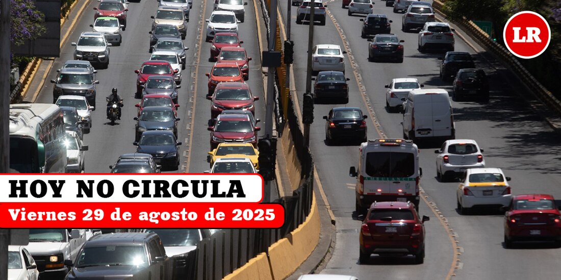 Consulta qué autos descansan este viernes 29 de agosto en la Ciudad de México y el Estado de México.