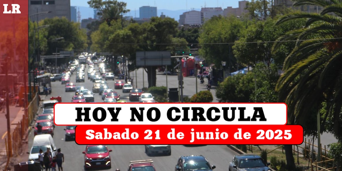 Revisa qué autos no pueden circular este sábado 21 de junio de 2025 en la Ciudad de México y el Estado de México.